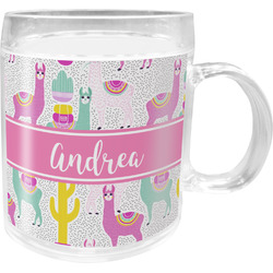 Llamas Acrylic Kids Mug (Personalized)