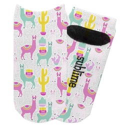 Llamas Adult Ankle Socks (Personalized)