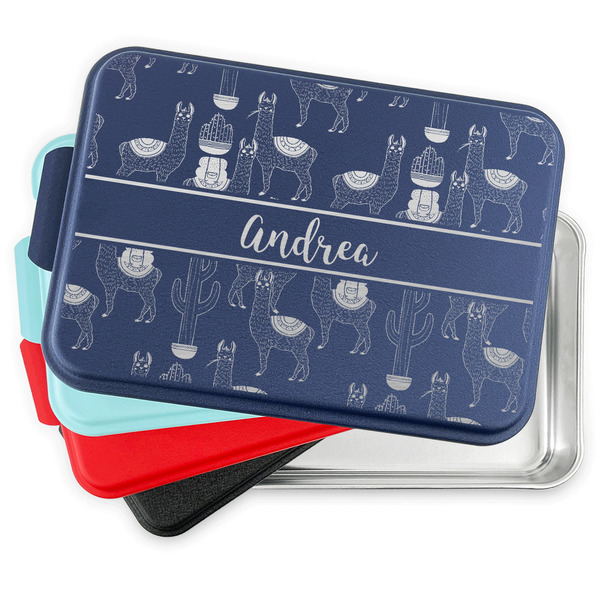 Llamas Aluminum Cake Pan with Lid - PARENT/MAIN