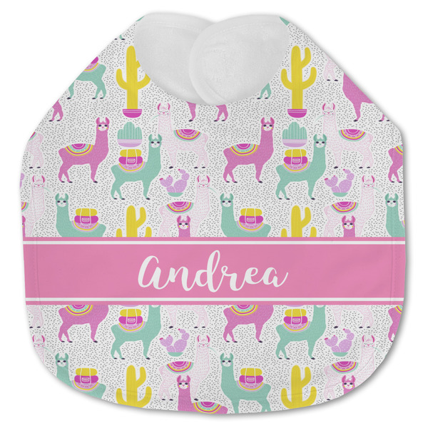 Llamas Baby Bib - AFT closed