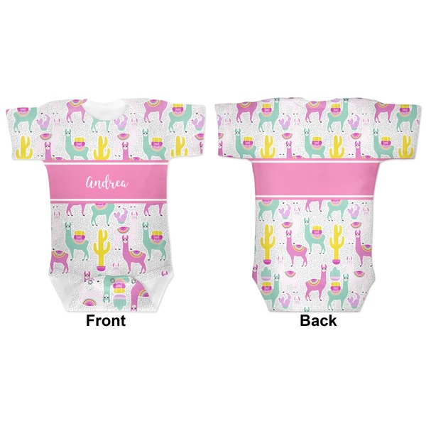 Llamas Baby Bodysuit Approval