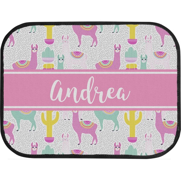 Llamas Back Seat Car Mat