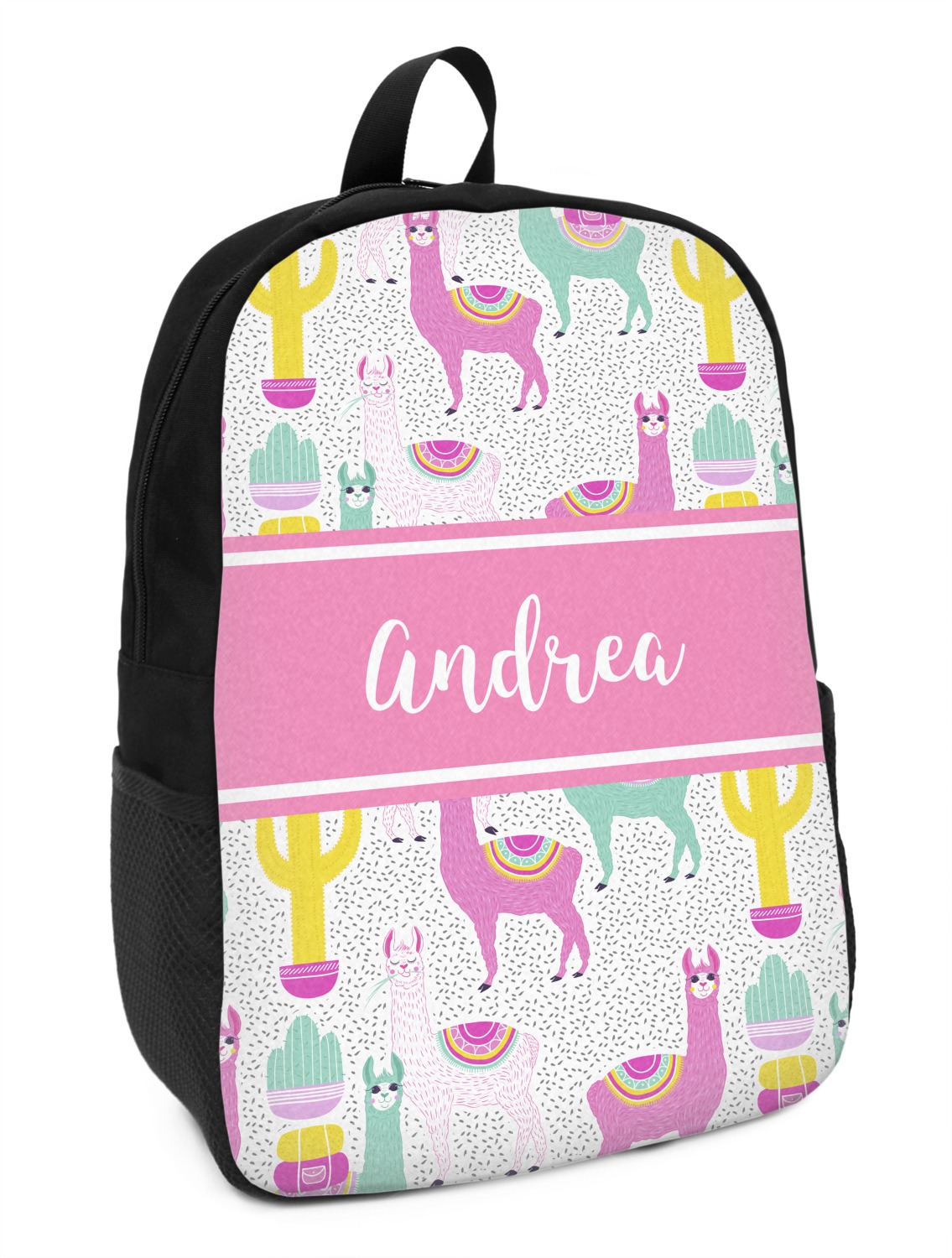 Custom Llamas Kids Backpack (Personalized) YouCustomizeIt