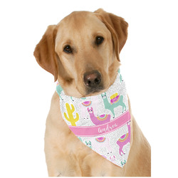 Llamas Dog Bandana Scarf w/ Name or Text