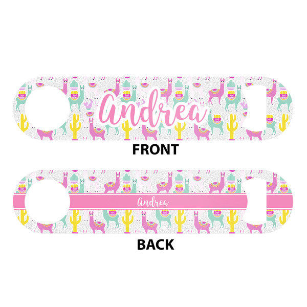 Llamas Bar Bottle Opener - White - Approval