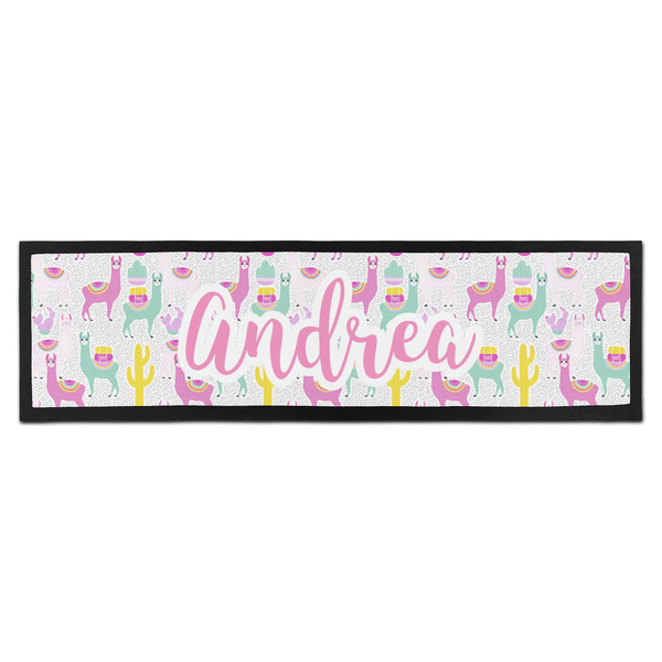 Custom Llamas Bar Mat (Personalized)
