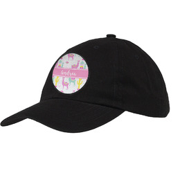 Llamas Baseball Cap - Black (Personalized)