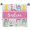 Llamas Bath Towel (Personalized)