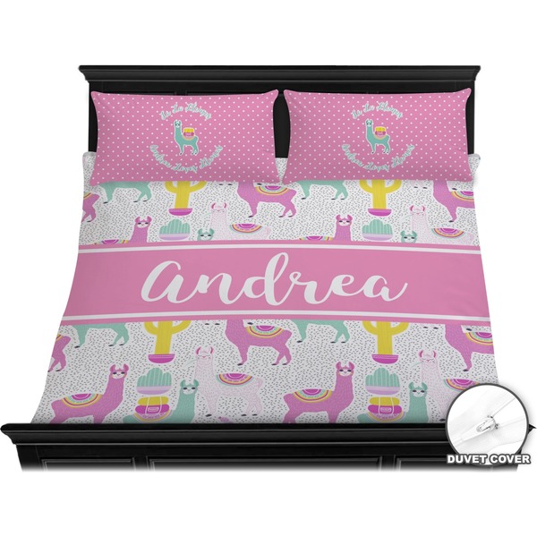 Llamas Bedding Set (King) - Duvet