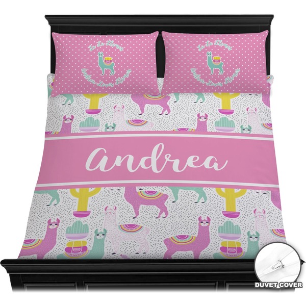 Llamas Bedding Set (Queen) - Duvet