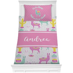 Llamas Comforter Set - Twin XL (Personalized)