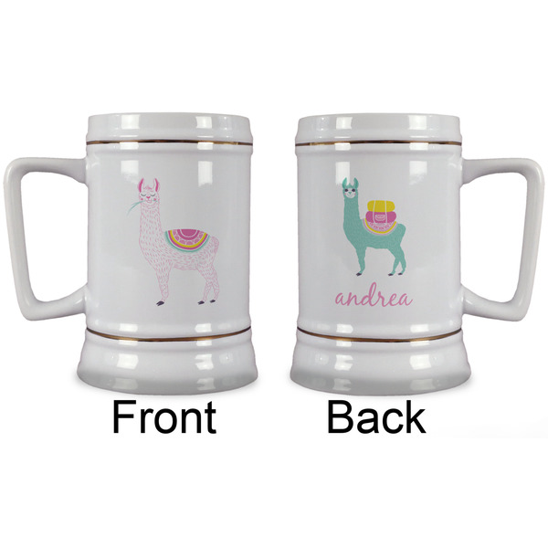 Llamas Beer Stein - Approval