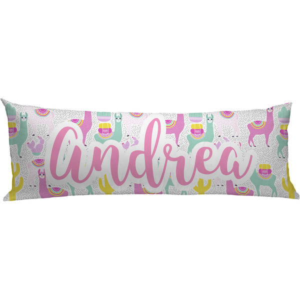 Custom Llamas Body Pillow Case (Personalized)