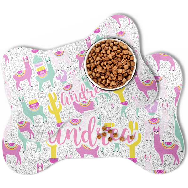 Llamas Bone Shaped Dog Mats - MAIN
