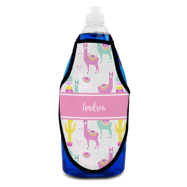 Llamas Bottle Apron - Soap - FRONT
