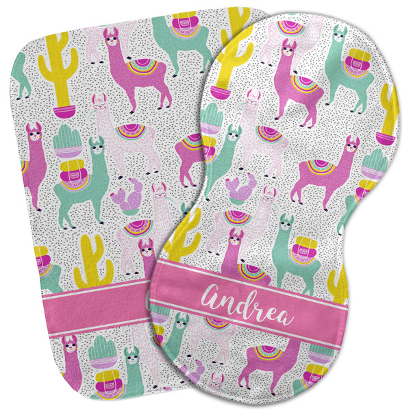 Custom Llamas Burp Cloth (Personalized)