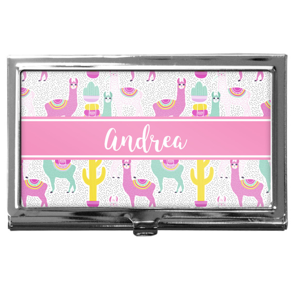 Custom Llamas Business Card Case