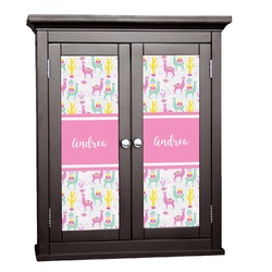 Llamas Cabinet Decal - Small (Personalized)