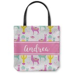 Llamas Canvas Tote Bag (Personalized)