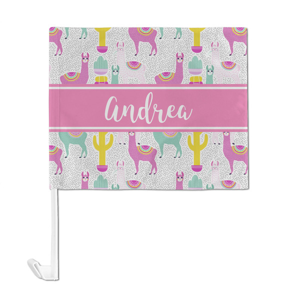 Llamas Car Flag - Large - FRONT