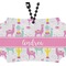 Llamas Rear View Mirror Ornament (Personalized)