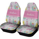 Llamas Car Seat Covers (Set of Two) (Personalized)