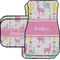 Llamas Car Floor Mats Set - 2 Front & 2 Back (Personalized)