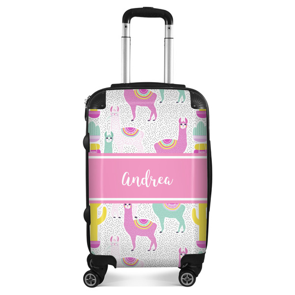 Custom Llamas Suitcase - 20" Carry On (Personalized)