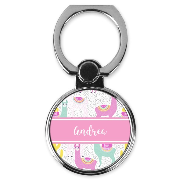 Custom Llamas Cell Phone Ring Stand & Holder (Personalized)