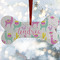 Llamas Ceramic Dog Ornament w/ Name or Text