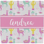 Llamas Ceramic Tile Hot Pad (Personalized)