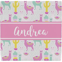 Llamas Ceramic Tile Hot Pad (Personalized)