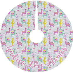 Llamas Tree Skirt (Personalized)