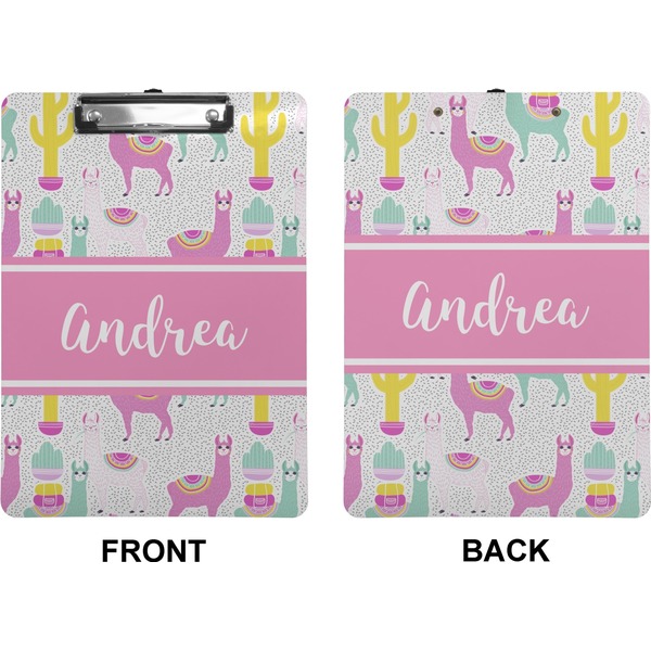 Llamas Clipboard (Letter) (Front + Back)