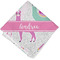 Llamas Cloth Napkins - Personalized Lunch (Folded Four Corners)