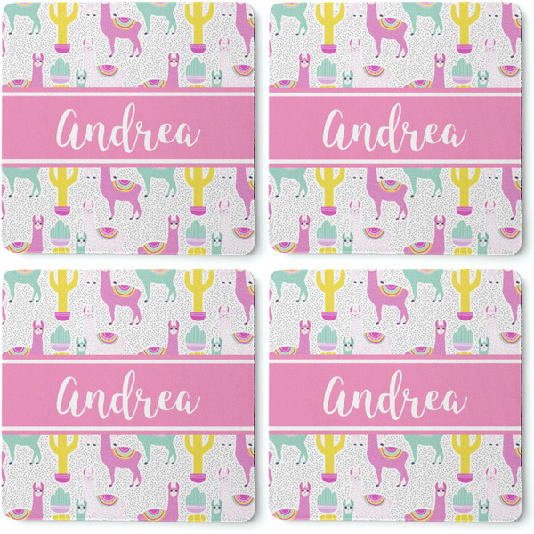 Llamas Coaster Rubber Back - Apvl
