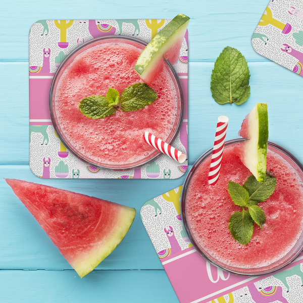 Llamas Coaster Set - LIFESTYLE