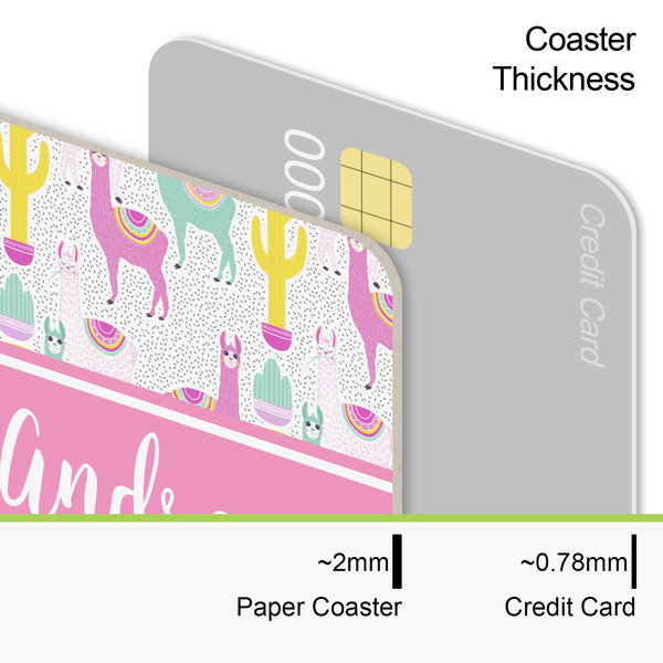 Llamas Coaster Thickness