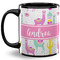 Llamas Coffee Mug - 11 oz - Full- Black