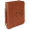 Llamas Leatherette Bible Cover with Handle & Zipper - Large- Single Sided (Personalized)