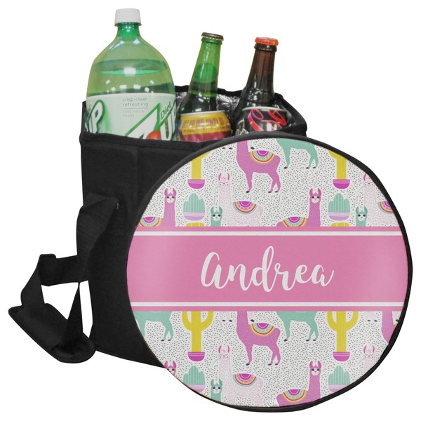 Custom Llamas Collapsible Cooler & Seat (Personalized)