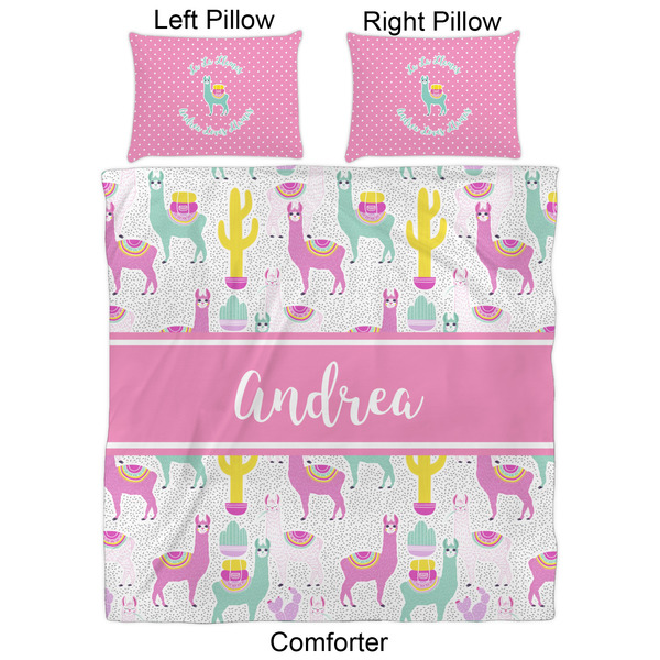Llamas Comforter Set - Queen - Approval