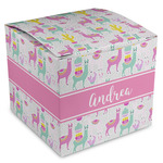 Llamas Cube Favor Gift Boxes (Personalized)