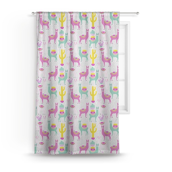 Custom Llamas Curtain - 50"x84" Panel