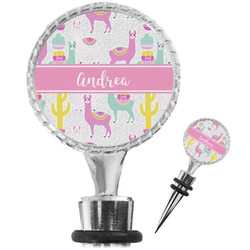 Llamas Wine Bottle Stopper (Personalized)