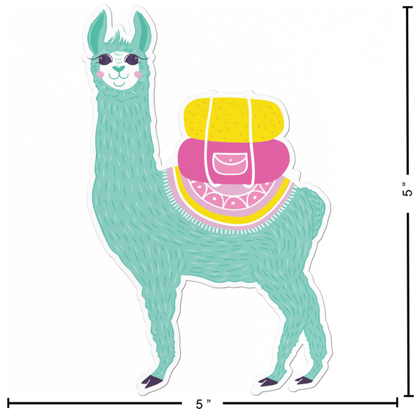 Llamas Custom Shape Iron On Patches - L - APPROVAL