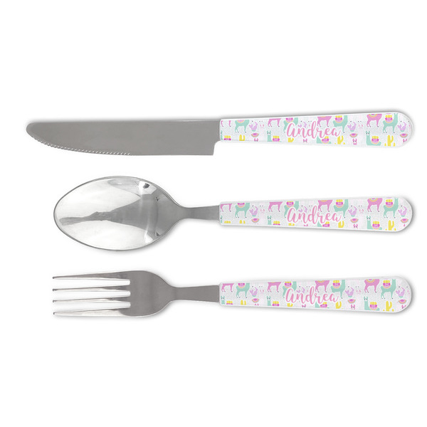 Custom Llamas Cutlery Set (Personalized)
