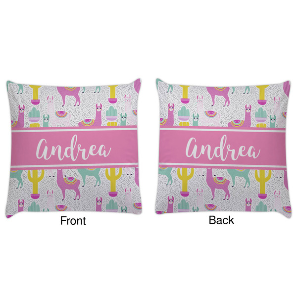 Llamas Decorative Pillow Case - Approval