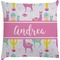 Llamas Decorative Pillow Case (Personalized)