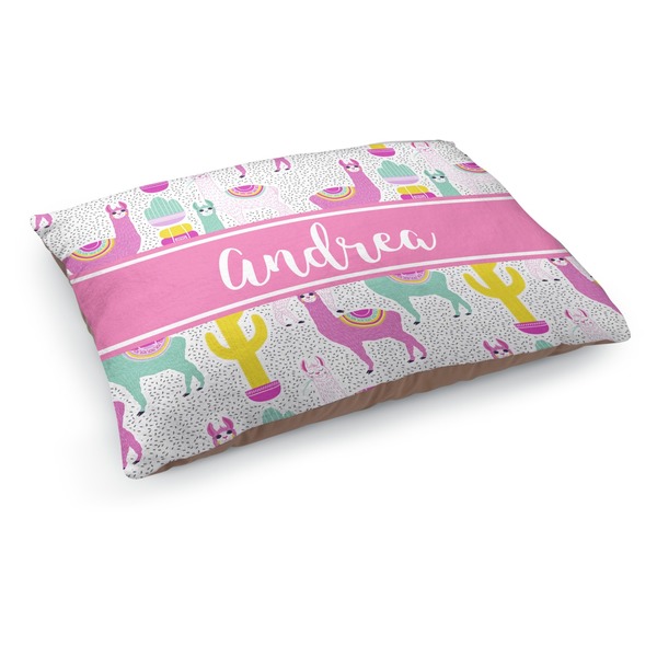 Custom Llamas Dog Bed - Medium w/ Name or Text